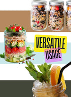 MegaWise Reusable Wide Mouth Canning Lids for Ball, Kerr Jars - Split-Type Metal Mason Jar Lids for Canning - Food Grade Material, 100% Fit & Airtight for Regular Mouth Jars, Silver/85 MM-10 Count