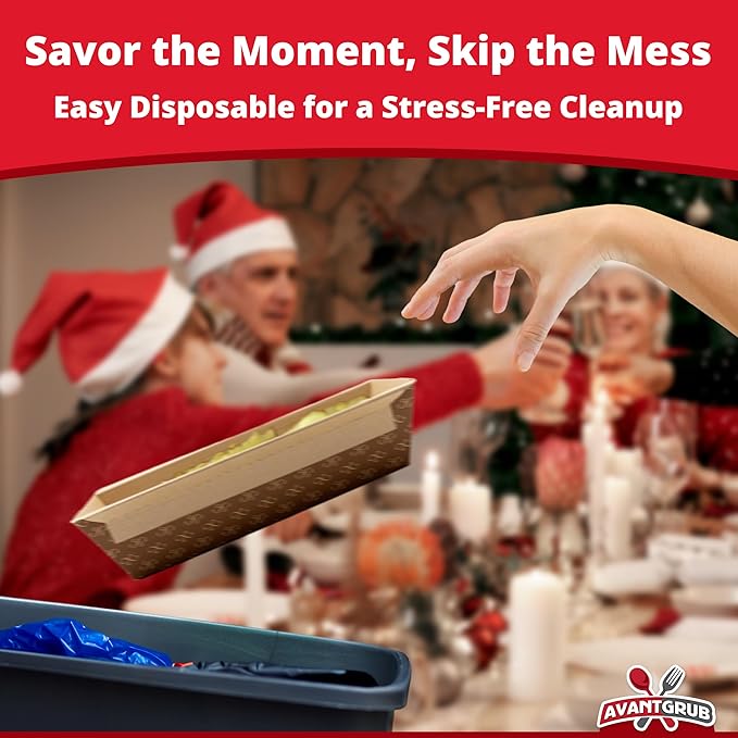 Chef-Grade Elegant 1Lb Paper Loaf Pans 50 Pk. Best Disposable Bakeable Kraft Pan Supply for Baking Bread, Small Meatloaf, Lemon Bundt Cake, Sweets for Holiday Gifts, Bake Sales or Fundraiser.