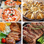 Beasea Pizza Pan for Oven, 12 Inch Perforated Pizza Pan with Holes, Heavy Duty Aluminum Alloy Round Pizza Tray Pizza Crisper Pan Pizza Baking Tray Bakeware for Home Restaurant Kitchen