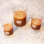 High Borosilicate Glass Measuring Cup-V-Shaped Spout，Glass Measuring Beaker for Kitchen or Restaurant, Easy to Read, 60 ML (2 Oz)-Pack of 2