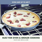 GreenPan Nova 10” Frying Pan Skillet and 4.37QT Sauté Pan with Lid, Oprah’s Favorite Things 2024, PFAS-Free Ceramic Nonstick, Induction Suitable, Sear, Fry, Broil, Dishwasher & Oven Safe, Ocean Blue