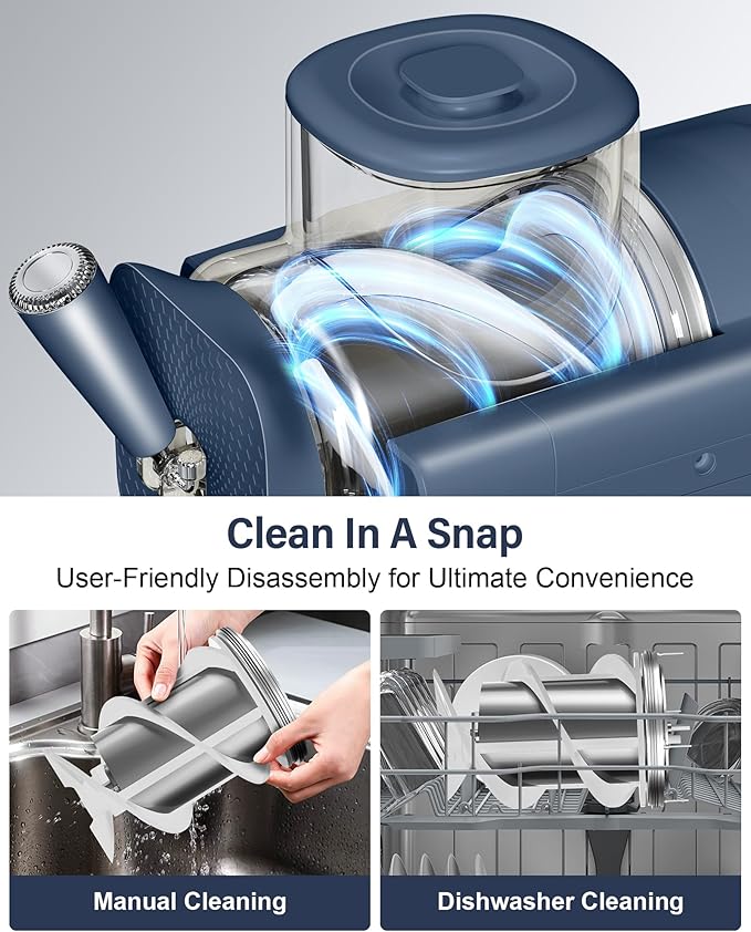 2-in-1 Slush and Ice Cream Maker - 6 Modes for Smoothies, Milkshakes, Cocktails, Margaritas, and Ice Cream, Double-Layer Tank, Ice Cream Cone Holder, Self-Cleaning - Perfect for Home Use