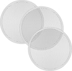 3Pcs Pizza Tray 12 inch Pizza Screen Non Stick Pizza Oven Tray Temperature Resistant Pizza Mesh Baking Tray Reusable Pizza Mesh Pan for Baking Oven Home Restaurant