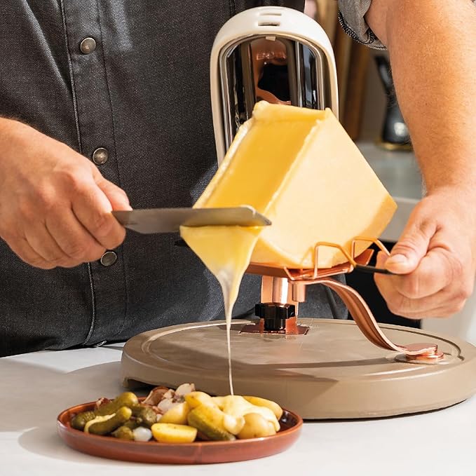 BOSKA Raclette Knife PRO- Stainless Steel - Spatula - Serreted Edge - Raclette - Serving Cutting Tool for Cheese Slicing or Bread knife - Small Kitchen Knife Durable