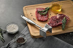 Full Stainless Steel Meat Mallet Tenderizer Tool - Chicken Hammer Flattener, Pounder for Kitchen, Food, Cooking - Dishwasher Safe Meat Beater