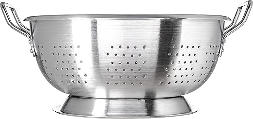 Carlisle FoodService Products 60279 Dura-Ware Standard Weight Commercial Colander, 11 Quart