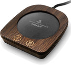 VOBAGA Imitation Wood Grain Coffee Cup Warmer & Mug Warmer for Desk, Electric Cup Beverage Warmer Plate with 3 Temperature Settings for Tea, Cocoa, Milk with Auto Shut Off After 4 Hours, for Gifts