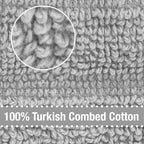 All-Clad Solid Kitchen Towels: Highly Absorbent, Super Soft Long Lasting - 100% Cotton, 17"x30" Tea Towels for Cleaning & Drying Dishes, Pans, Glassware, or Countertops, (2-Pack), Titanium Gray