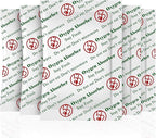 SurpOxyLoc 50 Sachets 300cc Reusable Oxygen Absorbers, Red, Sealed Packets, Food Grade, Anti-Oil, Long-Term Food Storage