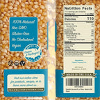 Franklin's Gourmet Popcorn - Movie Night Bundles - Whirley Popper, 28 oz. Organic Popcorn Kernels, 19 oz. Butter Flavored Salt, 30 oz. Butter Flavored Coconut Oil