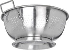 Carlisle FoodService Products 60280 Dura-Ware Standard Weight Commercial Colander, 16 Quart, Silver