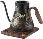 Electric Kettle, Gooseneck Electric Kettle, ±1℉ Precise Temperature Control, Stainless Steel Interior, Quick Heating for Pour Over Coffee, Tea & Boiling Water, 0.9L (Artist)