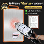 Titanium Cutting Boards for Kitchen Chopping Board with Handle Large Big Small Kitchen Meat Butcher Block Double Sided Pure Titanium and Wheat Straw PP Not Wood Bamboo Plastic Teak Morandi Orange