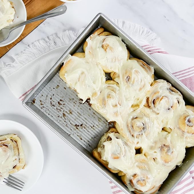 USA Pan Bakeware Rectangular Cake Pan, 9 x 13 inch, Nonstick & Quick Release Coating, Aluminized Steel