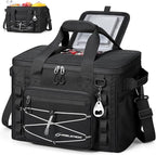 Maelstrom Soft Sided Cooler Bag, 30/40 Can Collapsible Insulated Ice Chest, Large Leakproof Camping & Travel Cooler for Kayaking & Beach