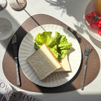 16-Piece Bone China Dinnerware Set for 4, White embossed dinnerware set, Plates and Bowls with Textured Design, Microwave Dishwasher Safe