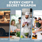 Tartle 750W 1 HP Commercial Vegetable Cutter and Food Processor, Round Hopper - 110V Multifunction Automatic Cutter - Vegetable Slicer Cheese Grater Potato Dicer, 3.17 Quart with Disc Blades