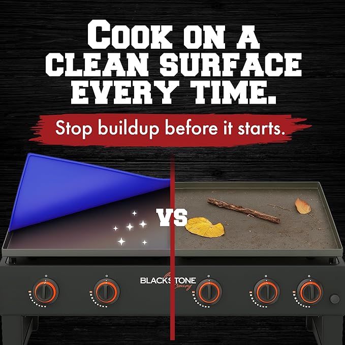 KITCHEN PERFECTION 36" Premium Silicone Griddle Cover Mat For Blackstone Griddle 36 Inch - Hermetic Protection From Rust & Debris All Year, Fits All Blackstone 36 Inch Models - Food Grade Silicone