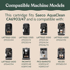 Roobi Philips Compatible Water Filters. Specially Designed for Saeco Coffee Machines, Carbon Neutral Aqua Clean Water Filters. 2 Pack, 6 Months Supply