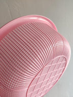 4 pcs Plastic Wash Basket Round Perforated Colander Wash Vegetables and Fruits Drain Cooked Pasta Kitchen Essentials Food Strainer Basket Strainer Kitchen Blue pink green red