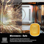 Oval Aluminum Foil Pans with Snap-On Lids (5 Pack) | 2X Thicker Heavy Duty Reusable Container 50oz for Take-Out (Black)