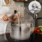 Ohtomber Stainless Steel Stock Pot - 12 Quart Large Cooking Pot with Lid for Pasta, Soup, Spaghetti, Nonstick Thick Base Deep Stockpot, Kitchen Cookware for Stew, Simmer, Boiling, Canning