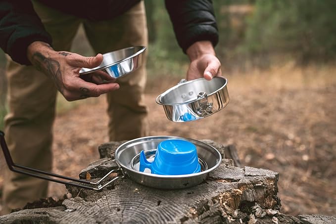 Stansport Heavy Duty Aluminum Cook Set 1 Person (250-P)