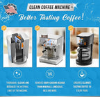 ACTIVE Coffee Machine Descaler Descaling Solution - 32oz (8 Uses) Compatible with Keurig,Nespresso,Breville,Delonghi, Jura, Ninja - Espresso Coffee Maker Cleaner,Coffee Pot Cleaning Limescale Remover