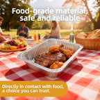 Aluminum Foil Pan, 9×13 Half Size Pans, Disposable Foil Pans for Roasting, Catering, Picnic or Holiday needs (20 Pack)