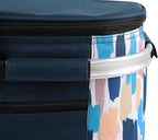ALLCAMP Insulated Cooler Bag Portable Collapsible Picnic Basket Cooler with Sewn in Frame (Medium Graffiti Pattern)