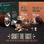 DIY Whiskey Gifts for Men - Infusion Kit & Whiskey Decanter Set with Botanicals - Bourbon Gifts for Men, Birthday Gift for Dad & Husband, Cocktail Maker for Christmas & Valentines Day by Whiskify