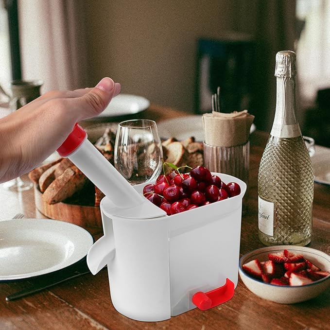 Kichvoe 1 Pc Pitter Remover Maraschino Cherries Pitted Olives Stone Remover Jujube Corer Pitter Tool Plum Kitchen Gadgets Deseeder Jam Fruit Vegetable Tool Dates