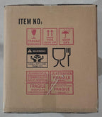 MALACASA 24 Pieces Porcelain Dinnerware Set, Modern White Dish Set for 6, Premium Serving Plates and Bowls Sets, Chip and Scratch Resistant Dishware Sets Kitchen Dishes Dining Ware Set, Series LEAH