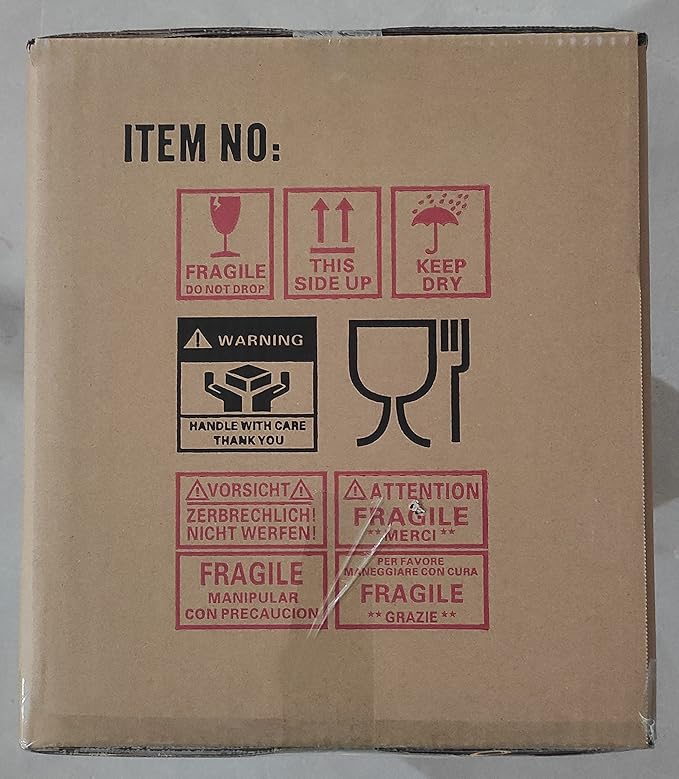 MALACASA Dinnerware Sets, 24-Piece Porcelain Square Dishes, Grey White Ceramic Dish Set for 6, Chip and Scratch Resistant Plates and Bowls Sets, Series ELISA