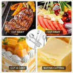 Silverware Set, 60-Piece Stainless Steel Flatware, 18/0 Stainless Steel Utensils, Dishwasher Safe, Modern Tableware for Home & Kitchen Dining