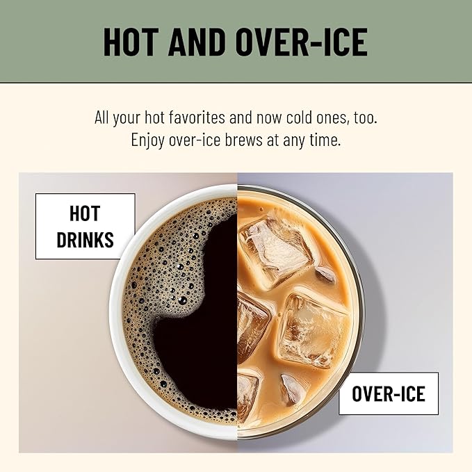 Flavia Aroma Brewer - Coffee Machine, Makes Coffee, Lattes, Tea, and other Hot or Iced Beverages with Single-Serve Freshpacks, Multiple Brew Sizes, Grey