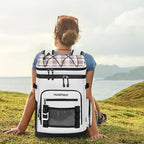 Large Waterproof Insulated Cooler Backpack for Men & Women, Leak Proof Cooler Backpack for Camping, Beach, Fishing, Picnic, Travel, Outdoor, 30L, 48Cans