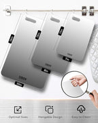 Titanium Cutting Board, 100% Pure Titanium Cutting Boards For Kitchen, Best Non Toxic titanium chopping board, Dishwasher safe, Hygiene and Durability for Meat, Fruit, and Vegetables (12.6L*8W)