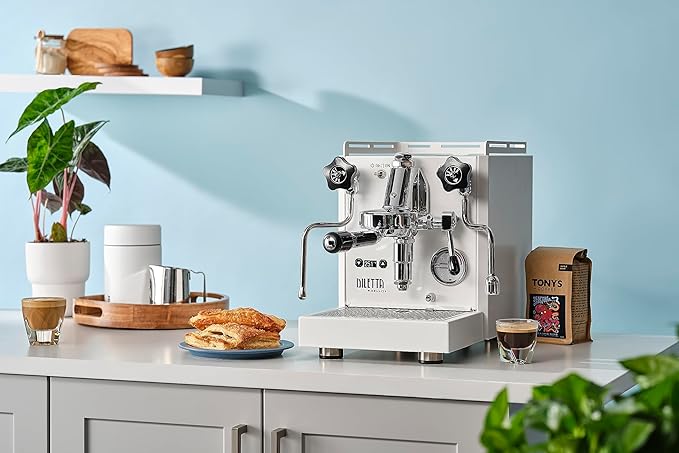 Diletta Bello+ Espresso Machine (White)