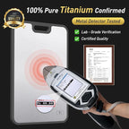 2 in 1 Pure Titanium Cutting Boards for Kitchen Non Toxic Chopping Board with Handle Large Big Small Kitchen Meat Butcher Block Not Stainless Steel Wood Bamboo Plastic Silicone Acrylic Teak Sink