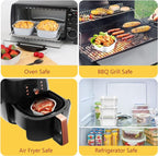 120pack 5oz Mini Cake Pans with Lids,LNYZQUS Foil Cupcake Cups Small Brownie Baking Tins,Square Disposable Ramekins Mini Cheesecake Containers Muffin Holders-White