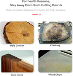 Standerd Size Titanium Cutting Boards for Kitchen - Cutting Edge Hygiene & Durability, 1 Pack Double-Sided, Food Grade for Meat, Fruits & Vegetables – Dishwasher Safe, Easy to Clean (15.4 x 11 in)