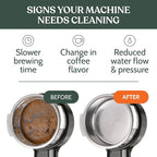 Roobi Professional Espresso Machine Cleaning Powder. Carbon Neutral Espresso Cleaner Powder. Up to 90 uses, 900gr.