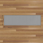 GelPro Anti-Fatigue Designer Comfort Kitchen Floor Mat, 30x108, Trellis Grey Stain Resistant Surface with 3/4” Thick Ergo-Foam Core for Health and Wellness