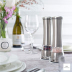 Salt and Pepper Mill Tray - Acrylic Transparent Mill Rest by urban noon - Grinders up to 2.7 inches in diameter