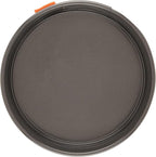 Rachael Ray Oven Lovin' Nonstick Bakeware Springform Baking Pan/ Springform Cake Pan / Cheesecake Pan With Grips, Round - 9 Inch, Gray