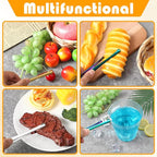 Bewudy 3pcs Egg Tools Chalaza Removal Tool, Toothed Multipurpose Kitchen Tongs, Stainless Steel Ice Clip Eggs Chalaza Remover Egg Separators for Cooking Food Cake Bakers Pastry Chefs