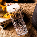 Highball Glasses Set of 6, Water Glasses, Collins Tall Beverage Cups Glassware for Drinks, Water, Beer, Soda, Cocktail 10 OZ