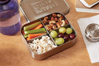 Stainless Steel Bento Box Lunch and Snack Container for Kids and Adults, 4 Sections