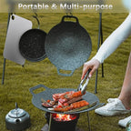 ZERRO Titanium Cutting Board 14.17" x 9.84", 100% Pure Titanium Cutting Boards for Kitchen Double Sided Food Grade Hygiene & Durability Titanium Chopping Cutting Board for Meat Veggies Fruits